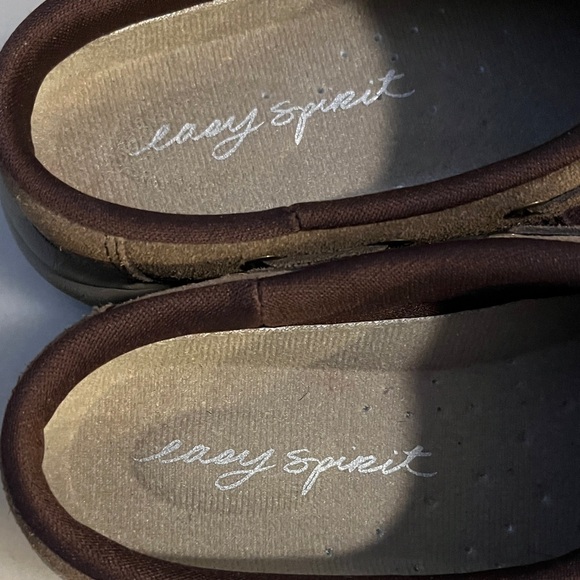 🎈Easy Spirit Travel Port Suede Mules Clogs🎁Fill a Box for $20 up to 5lbs Sale 📦 - Picture 3 of 11